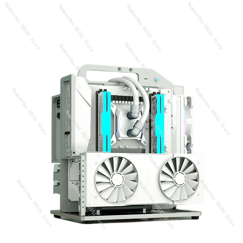 Aluminum Open Frame Test Bench Water Cooling - Chassi de Alumínio para Placa Mãe