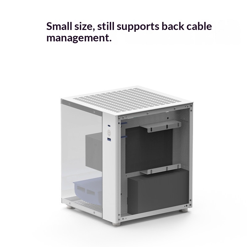 Gabinete de PC ITX Portátil de - Portable Aluminum Itx Case Carry Handle avaliação e preço